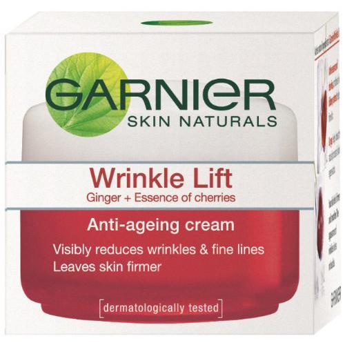 cismis Garnier Skin Naturals Wrinkle lift Day Cream - Anti-Aging & Wrinkle Free Skin: Best 8 Creams Available In India- Review & Price