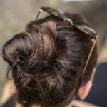 Messy Knot hairstyle for brunch