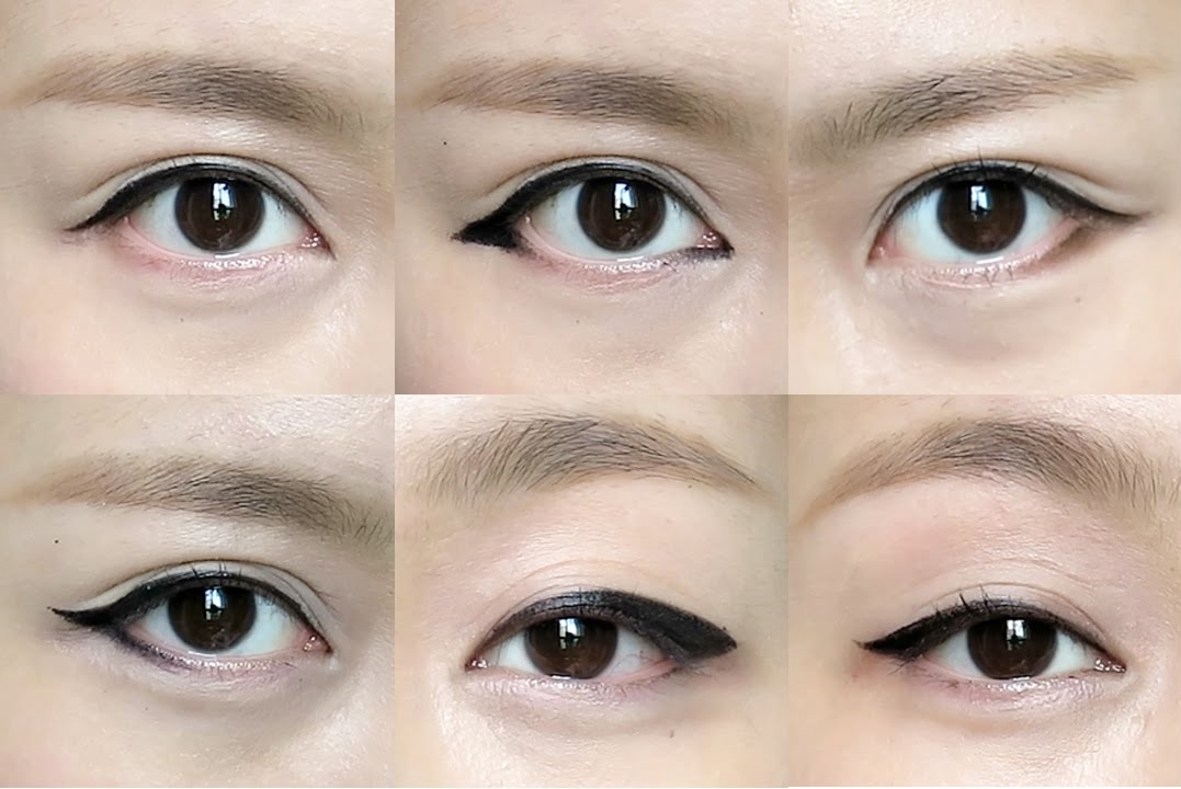 korean eyeliner - 10 Eyeliner Styles for Beginners - Step By Step Tutorial with Images