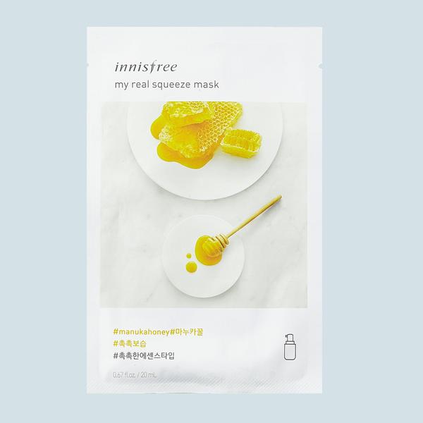 Innisfree My Real Squeeze Mask Manuka Honey - Skin Care - Top 10 Face Masks from Innisfree for 2018 with Review & Price Available in India