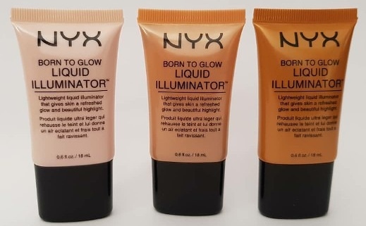 NYX Born To Glow Liquid Illuminator Sun Goodness - 11 Best Highlighters in 2018 for Indian Skin Tones with Reviews & Price
