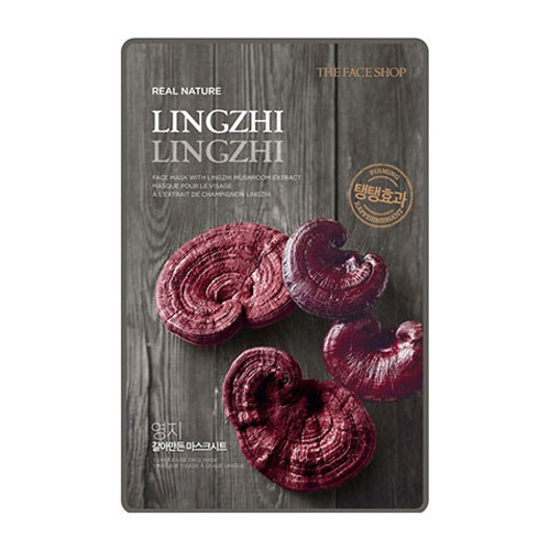 The Face Shop Real Nature Lingzhi Face Mask - The Face Shop Real Nature- Top 10 Sheet Masks with Review & Price