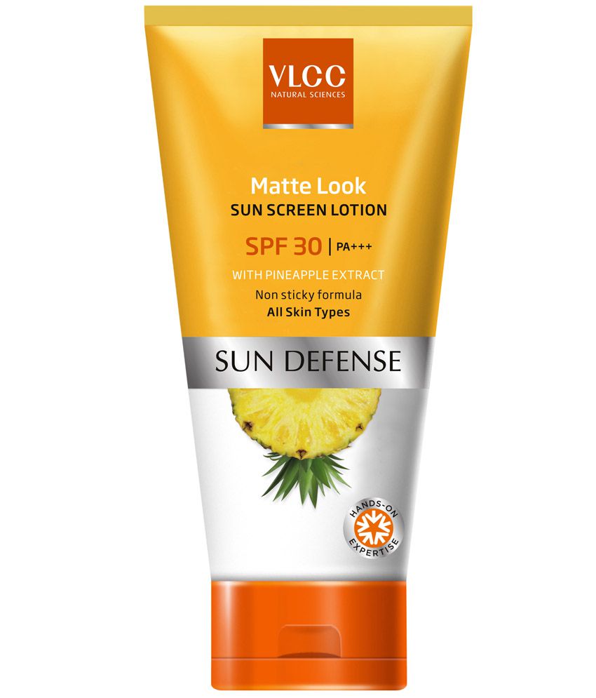 VLCC Matte Look Sun Screen Cream SPF 30 - 11 Best High SPF Sunscreen Lotions of 2019 for Indian Summers with Price & Reviews