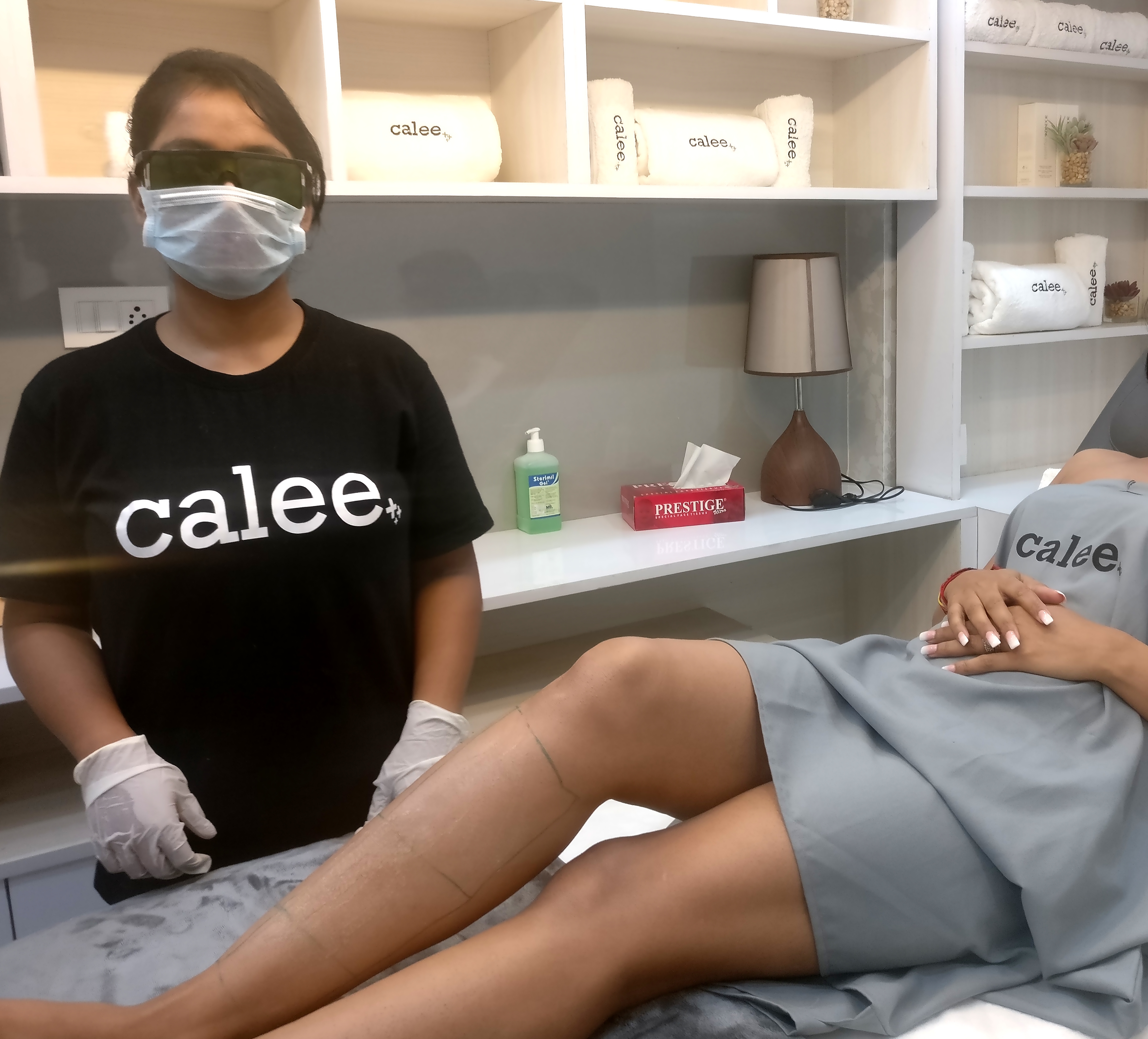 laser session at clinic calee - Know 6 Reasons to Opt for Laser Hair Reduction at Clinic Calee Sector 18 Noida