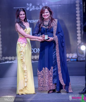 Babita Mohanty Best Makeup artist Bhubneshwara 355x420 - Glam Pro Beauty & Wellness Awards 2018 - Celebrity Presenter Actress Kriti Kharbanda and TV Superstar Manish Goel
