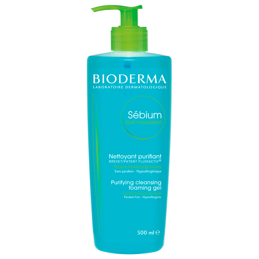 Bioderma Sebium Gel Moussant - Oily Skin Care - 14 Best Moisturizers, Fairness Creams, Lotion & Gels for Oily Skin