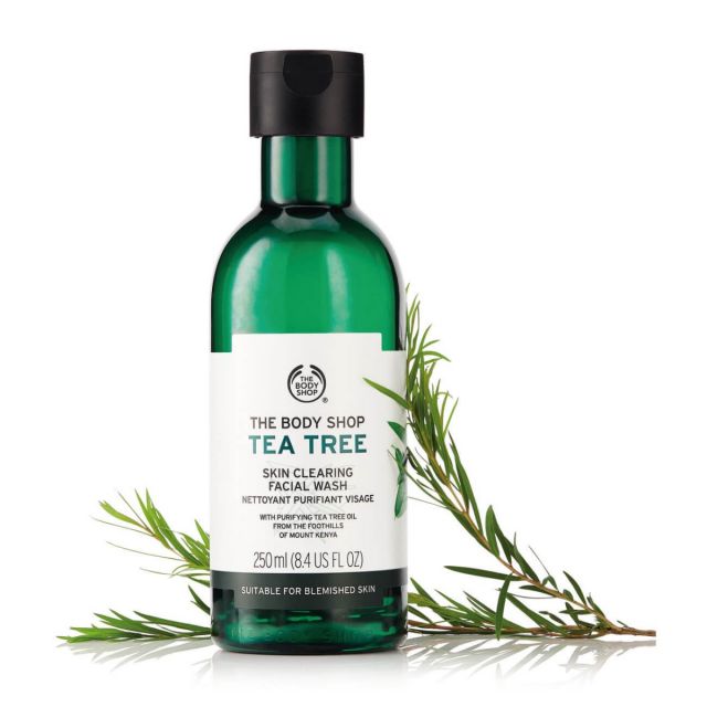 The Body Shop Tea Tree Skin Clearing Facial Wash - Oily Skin Care - 14 Best Moisturizers, Fairness Creams, Lotion & Gels for Oily Skin